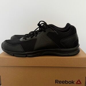 New Reebok Men's Black Athletic Shoes Black Size 9.5